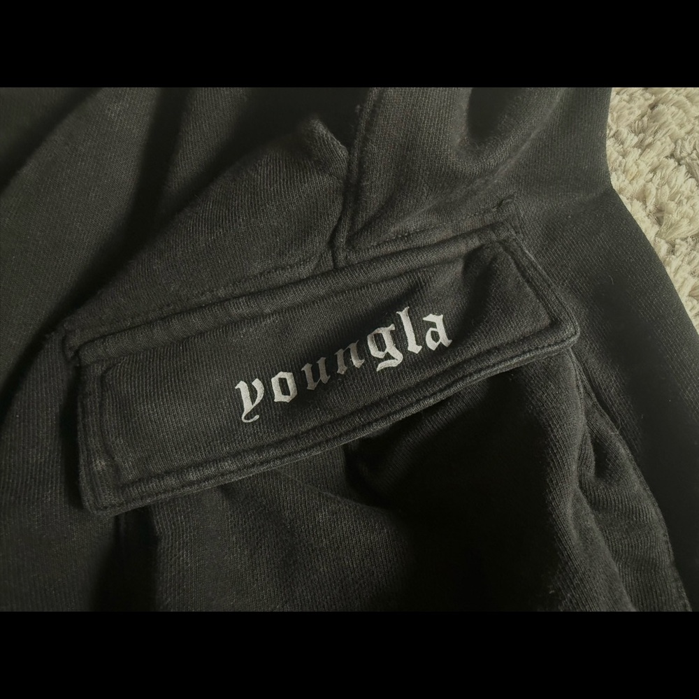 Men’s YoungLA Hella Pocket Sweatpants Medium NEW